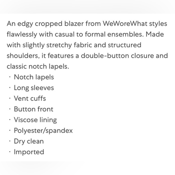 Y2K Cropped Blazer. Burnt sierra. Sexy look. Preppy but cool. Gorgeous color. - Picture 15 of 15